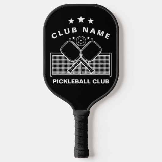 Pickleball Personalized Club Name Pickleball Schläger (Vorderseite)