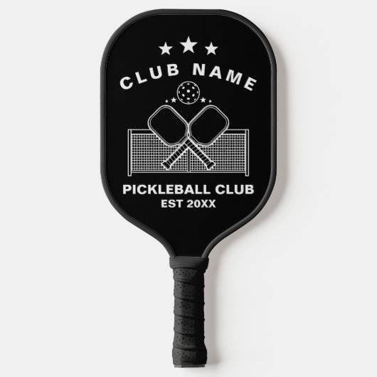 Pickleball Personalized Club Name  Schläger (Vorderseite)