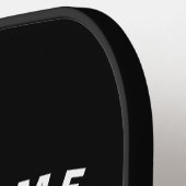 Pickleball Personalized Club Name  Schläger (Linke Seite)