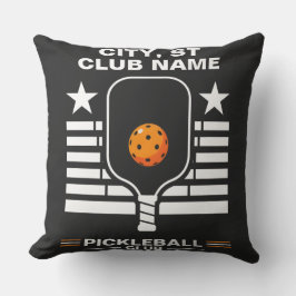 Pickleball Personalized Name Pickleball Club  Kissen