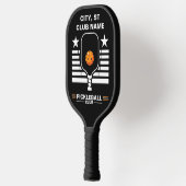 Pickleball Personalized Name Pickleball Club Pickleball Schläger (Links)