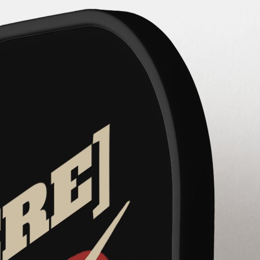 Pickleball Personalized Name The Disruptor Paddle (Linke Seite)