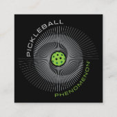 Pickleball-Phänomen-Galaxie Begleitkarte (Rückseite)