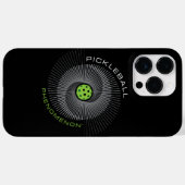 Pickleball-Phänomen-Galaxie Case-Mate iPhone Hülle (Rückseite (Horizontal))