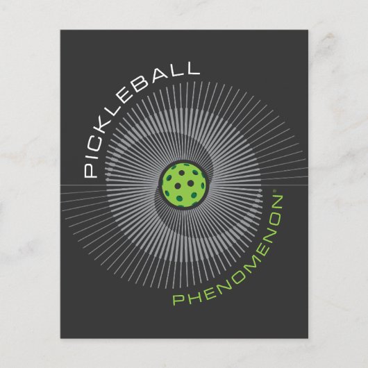 Pickleball-Phänomen-Galaxie Flyer (Vorne)