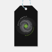Pickleball-Phänomen-Galaxie Geschenkanhänger (Rückseite)