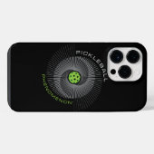 Pickleball-Phänomen-Galaxie iPhone Hülle (Rückseite (Horizontal))