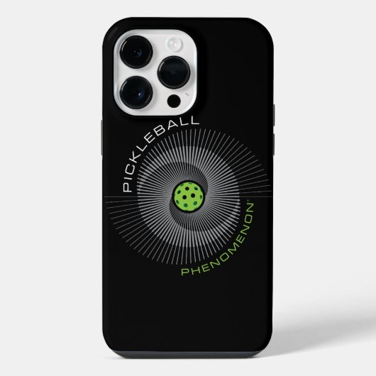 Pickleball-Phänomen-Galaxie iPhone Hülle (Rückseite)