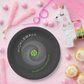 Pickleball-Phänomen-Galaxie Pappteller (Party)