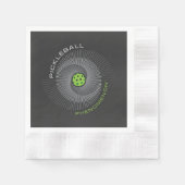 Pickleball-Phänomen-Galaxie Serviette (Vorderseite)