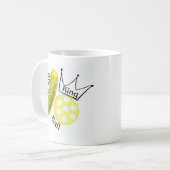 Pickleball Pickle Ball King Tasse (Vorderseite Links)