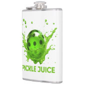 Pickleball "Pickle Juice" Glas Flachmann (Links)