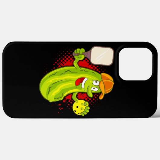 Pickleball Pickle Player Case-Mate iPhone Hülle (Rückseite (Horizontal))