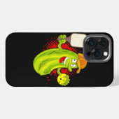 Pickleball Pickle Player iPhone Hülle (Rückseite (Horizontal))