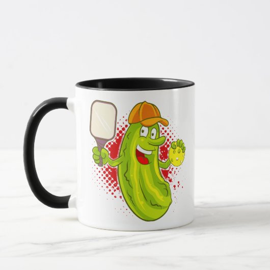 Pickleball Pickle Player Tasse (Links)