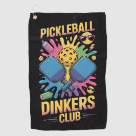 Pickleball Pickleball Dinkers Club Golfhandtuch