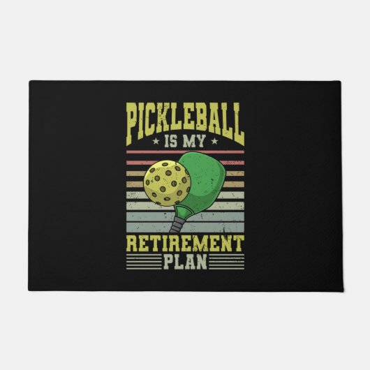 Pickleball - Pickleball Fußmatte (Vorderseite)