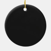 Pickleball Pickleball Keramik Ornament (Hinten)