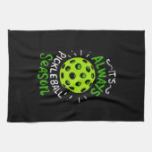 Pickleball - Pickleball-Saison Geschirrtuch (Horizontal)