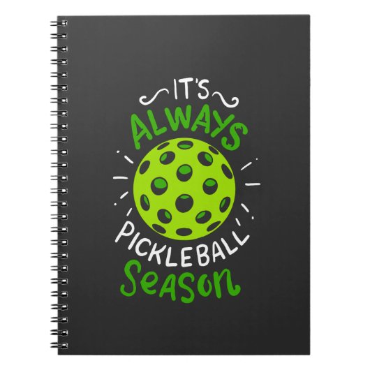 Pickleball - Pickleball-Saison Notizblock (Vorderseite)