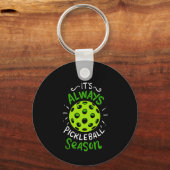 Pickleball - Pickleball-Saison Schlüsselanhänger (Vorderseite)