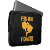 Pickleball-Pickleball-Spieler-Geschenk Laptopschutzhülle (Vorne Rechts)