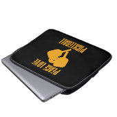 Pickleball-Pickleball-Spieler-Geschenk Laptopschutzhülle (Vorne Knopf)