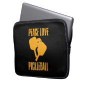 Pickleball-Pickleball-Spieler-Geschenk Laptopschutzhülle (Vorderseite Links)