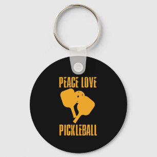 Pickleball-Pickleball-Spieler-Geschenk Schlüsselanhänger