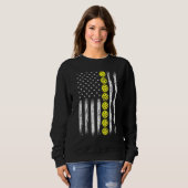 Pickleball Pickleball Sweatshirt (Vorne ganz)