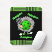 Pickleball Picklejujugend Halloween Film Inspirier Mousepad (Mit Mouse)