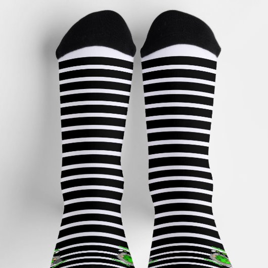 Pickleball Picklejujugend Halloween Film Inspirier Socken (Oben)
