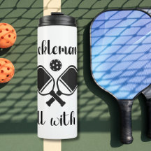 Pickleball Picklemania Dill mit lustigem Wortspiel