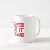 Pickleball Picklers macht es besser - Pickleball Kaffeetasse (VorderseiteRechts)