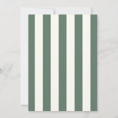 Pickleball Pink & Green Wavy Frame Girl Geburtstag Einladung (Rückseite)