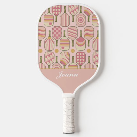 Pickleball Pink Schläger (Vorderseite)