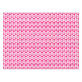 Pickleball Pink & White Pickleball Wohngestaltung Tischdecke (Vorderseite (Horizontal))