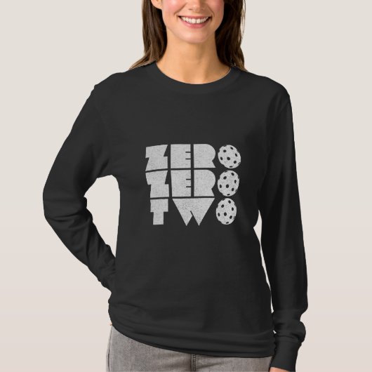 Pickleball Player 002 Dink Retro Vintag T-Shirt (Vorderseite)
