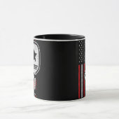 Pickleball Player - American Flag Pickleball - Bil Tasse (Zentrum)