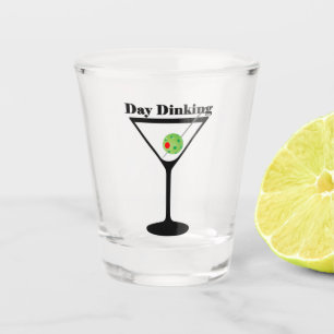 Pickleball Player Day Dinking Schnapsglas
