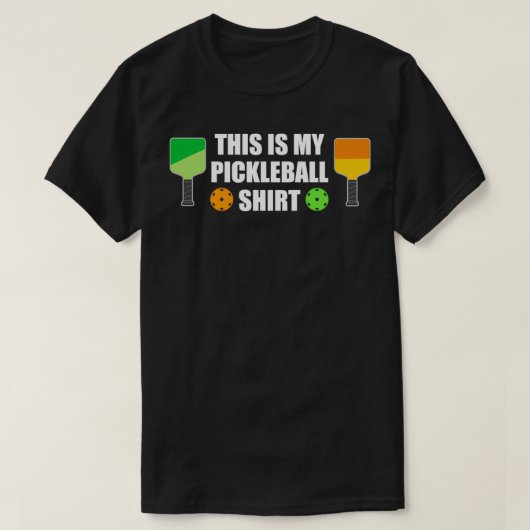 Pickleball Player Dink Sport Funny Sprichwort T-Shirt (Design vorne)