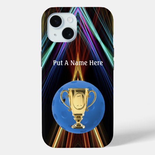 Pickleball Player/Fan personalize Case-Mate iPhone Hülle (Rückseite)