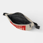 Pickleball Player Fan Retro Florida License Plate Bauchtasche (Offen)