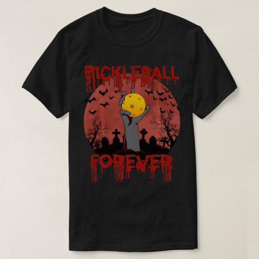 Pickleball Player Forever als Funny Pickleball Hal T-Shirt (Design vorne)