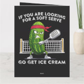 Pickleball Player Funny Dankeskarte (Rückseite)