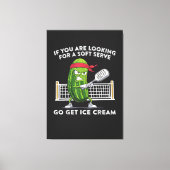 Pickleball Player Funny Leinwanddruck (Vorderseite)