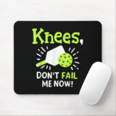 Pickleball Player Funny Mousepad (Mit Mouse)