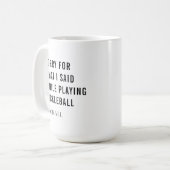 Pickleball Player Funny Sports Sprichwort Personal Kaffeetasse (Vorderseite Links)