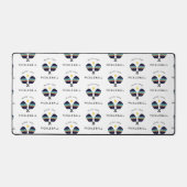 Pickleball Player Gift Peace Liebe und Pickleball Schreibtischunterlage (Vorderseite)