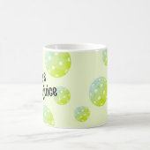 Pickleball Player Gift Sports Green Individuelle N Kaffeetasse (Mittel)